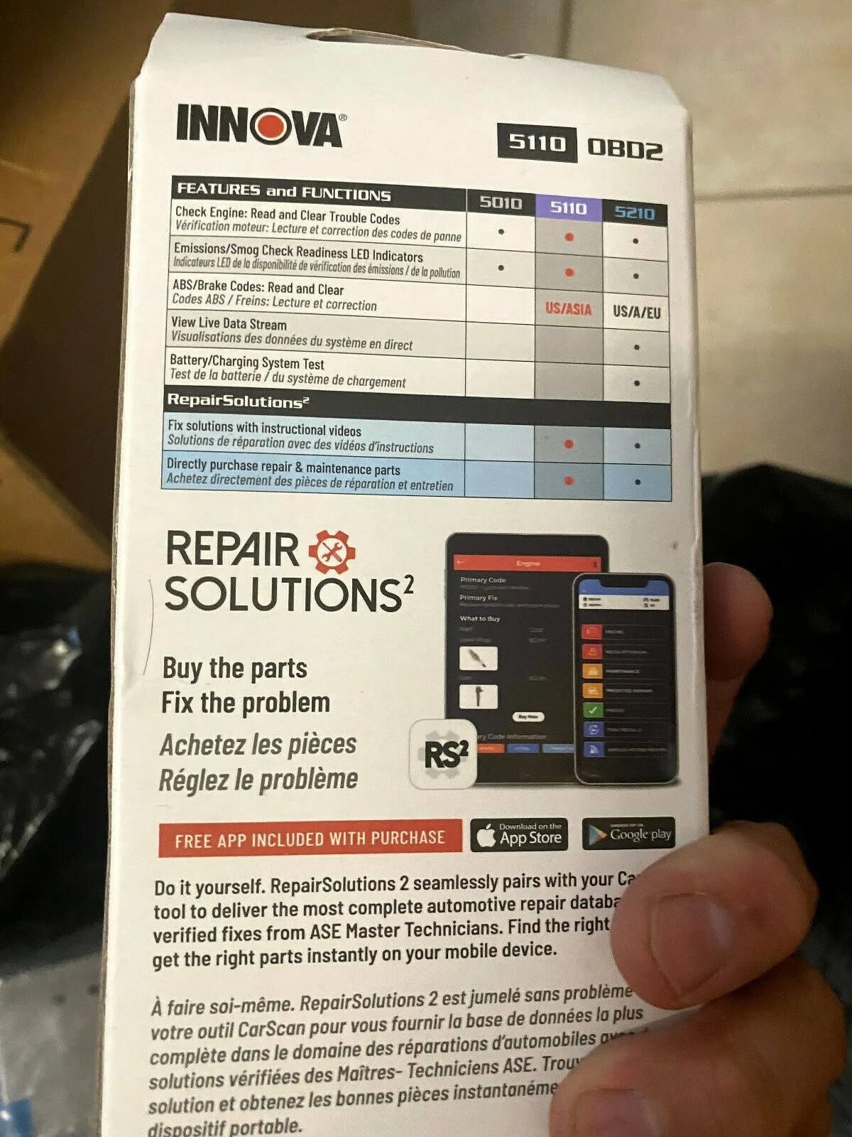 OBD2 Code Reader Y32546