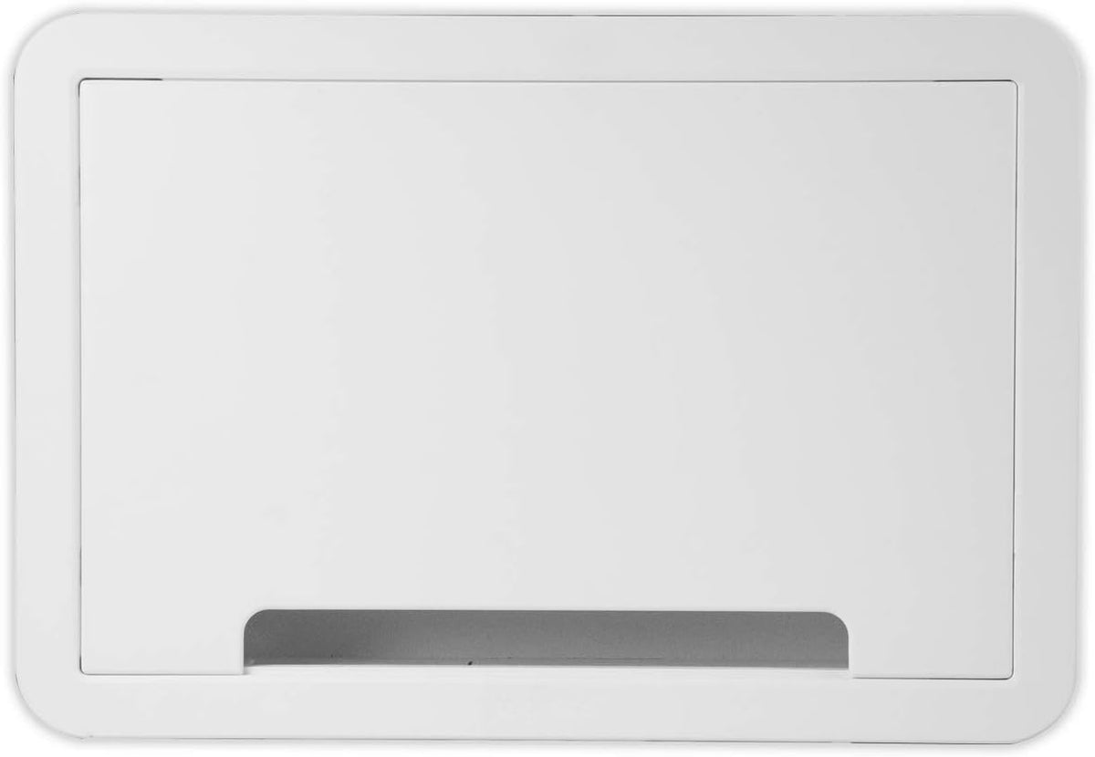 White 9 Inches In-Wall Enclosure with Mounting Plate B4868