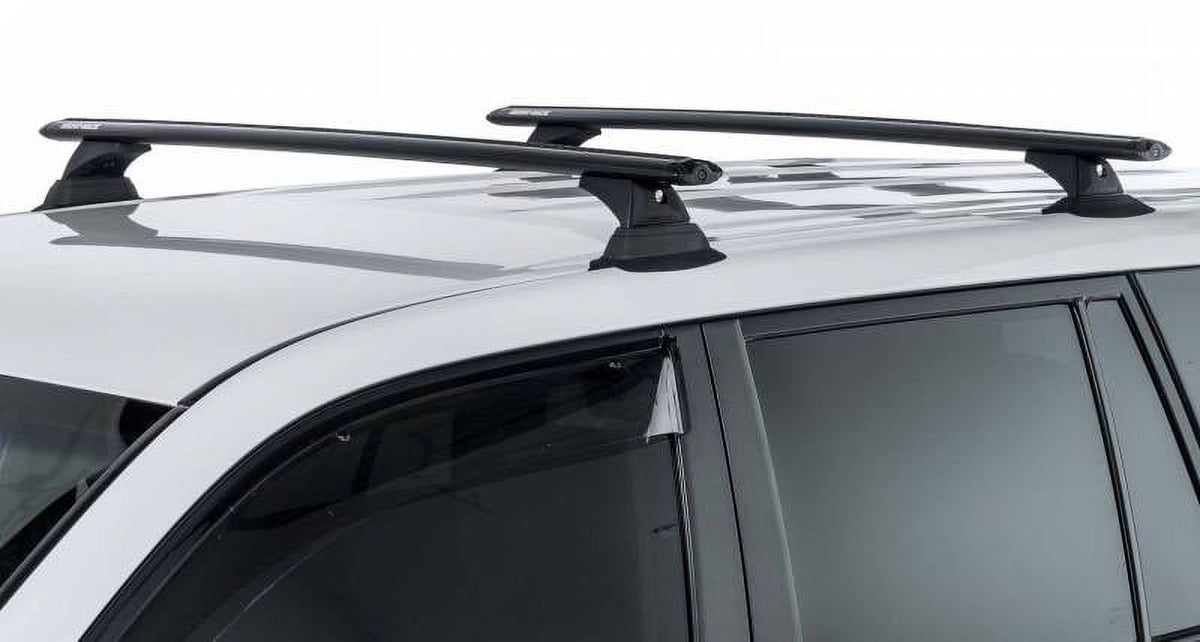 Black 3 Bar Roof Rack with Flush Rails K8163