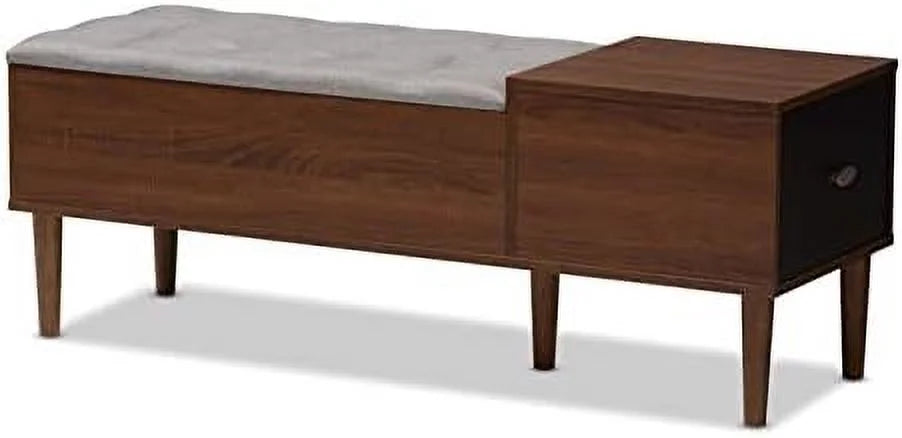 Brown Fabric Shoe Rack Cabinet Q554