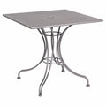 Aged Teak Rectangular Bistro Table U45206