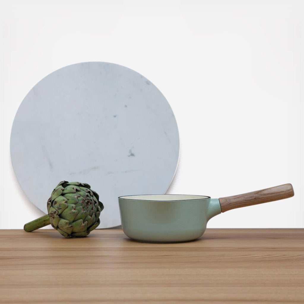Green Cast Iron Saucepan 1.8 qt R244