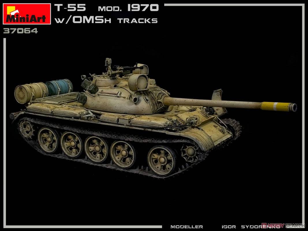 1/35 Scale T-55 Mod. 1970 Model Kit I498506