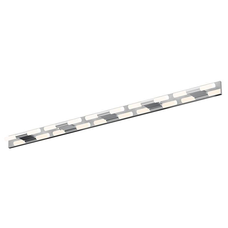 Satin White 4-Light LED Bath Bar C59020
