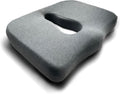Medium Grey Extra-Dense Memory Foam Seat Cushion Q257359