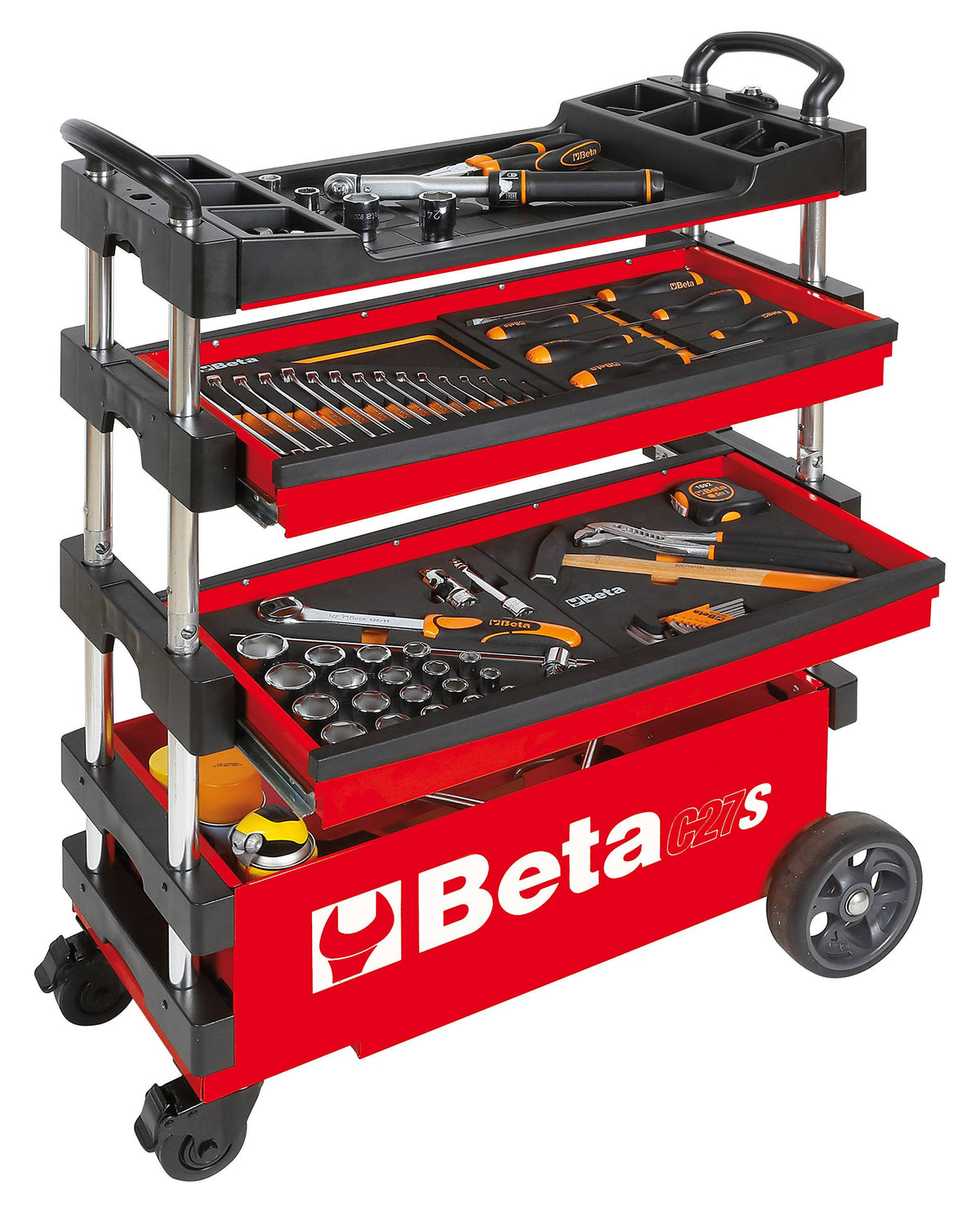 Red Folding Tool Trolley R777991
