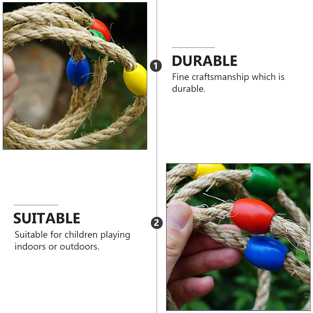 10 PCS Throwing Ring Toys Carnival Rings Z9568