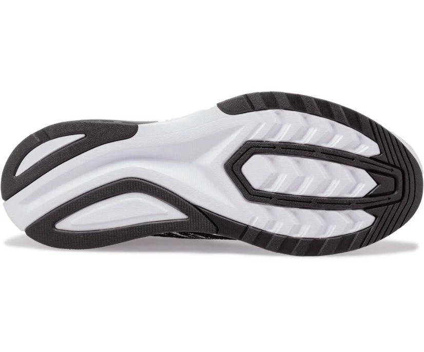 Men's Black Grey Running Shoes L5377