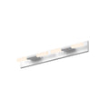 Satin White 4-Light LED Bath Bar C59020