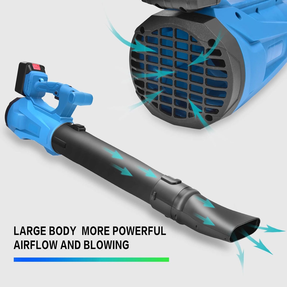 Cordless Electric Leaf Blower with 4.0Ah Battery & Charger H818116