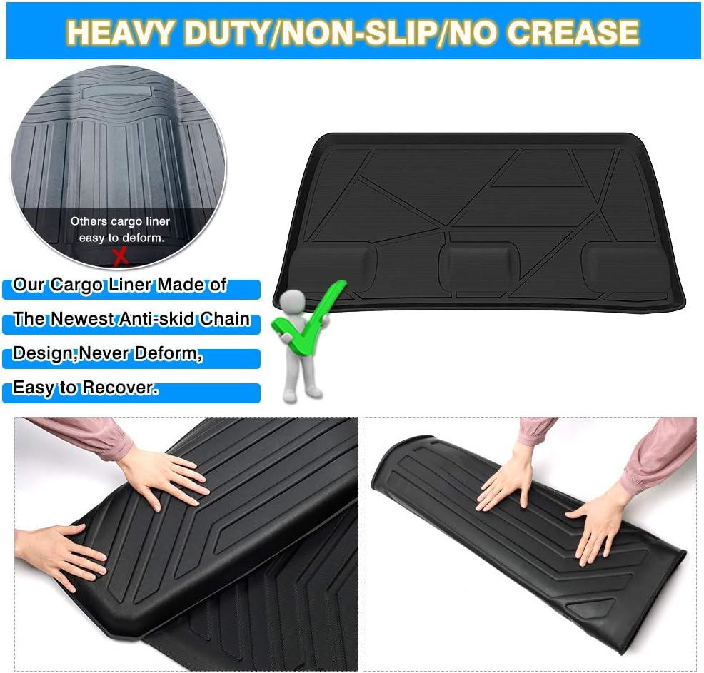 Anti-Slip Cargo Liner Trunk Floor Mat for Honda Odyssey Q321465