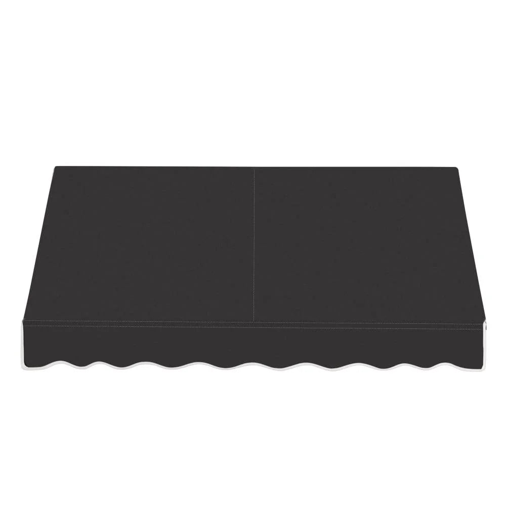 Black Acrylic Fixed Awning W7992