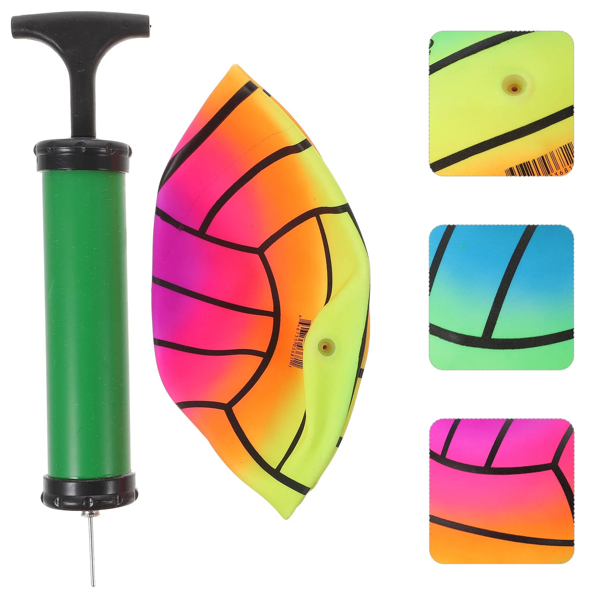 1 Set/4pcs Kids PVC Inflatable Ball Toy T21663