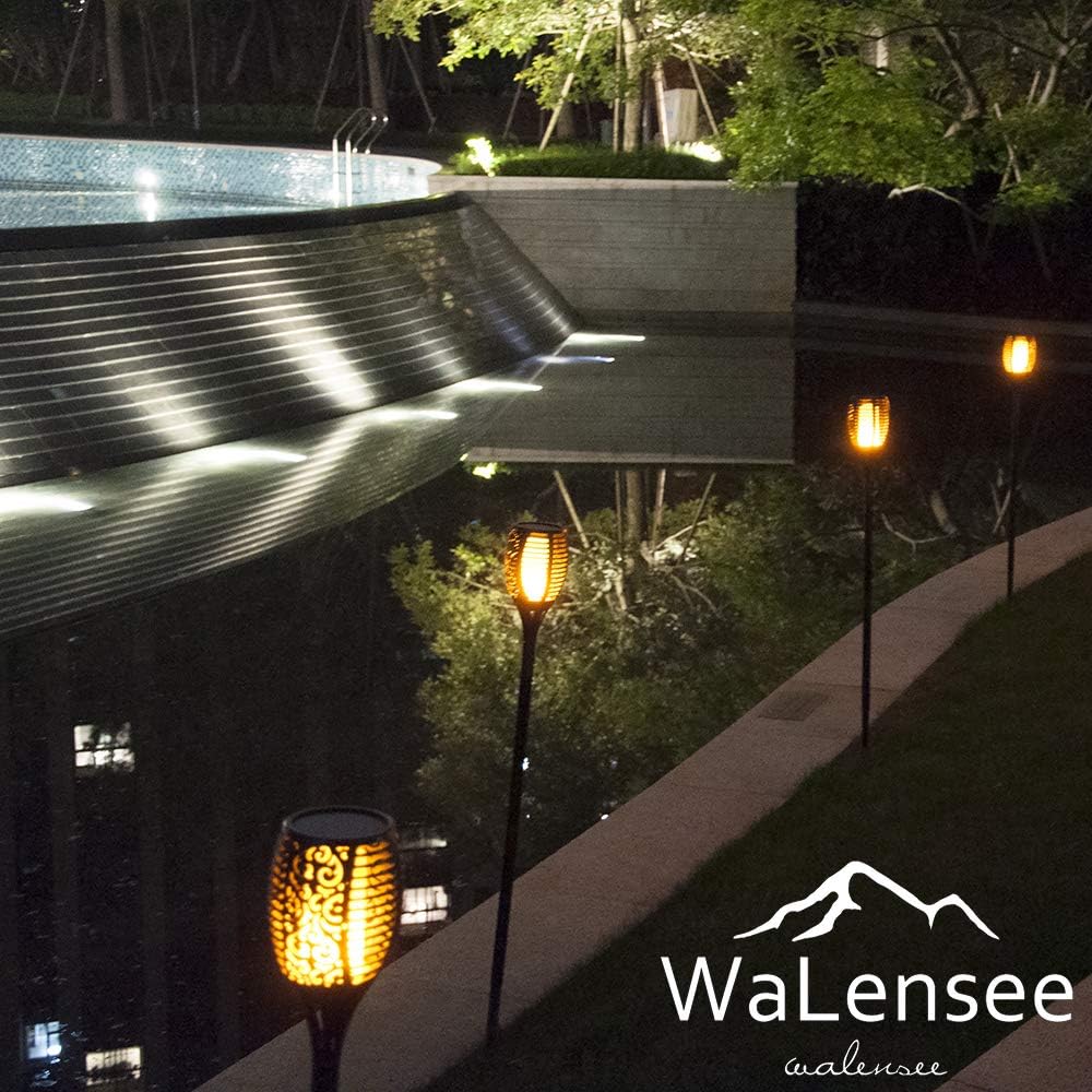 43 LED 6 Pack Solar Torch Lights J528