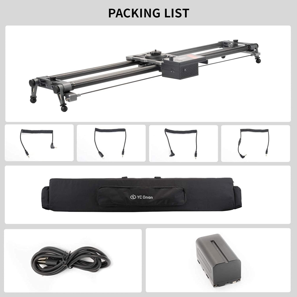 Motorized Camera Slider 60cm Carbon Fiber with APP Control N9567