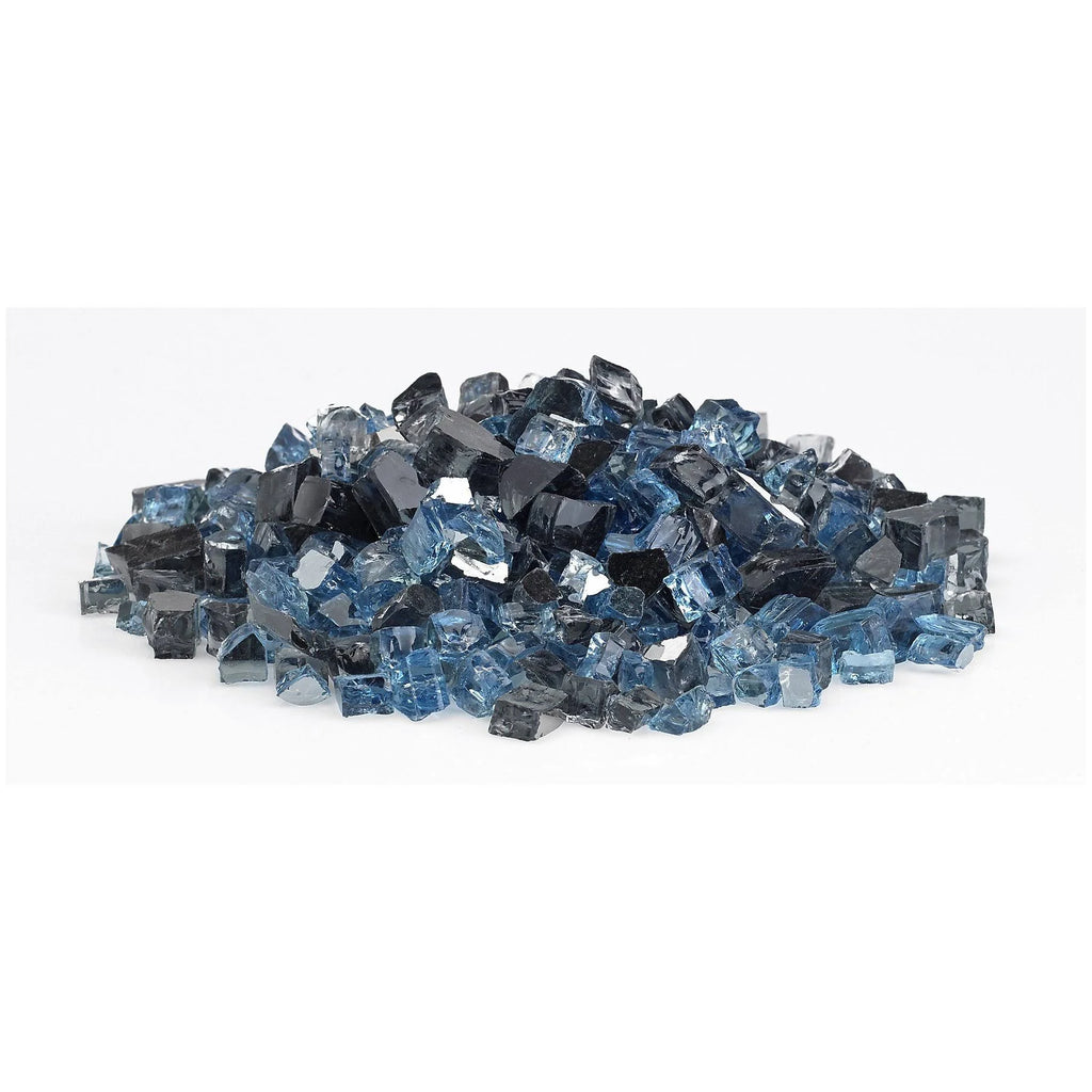 0.5 in. Reflective Fire Glass 10 lbs Jar G981692