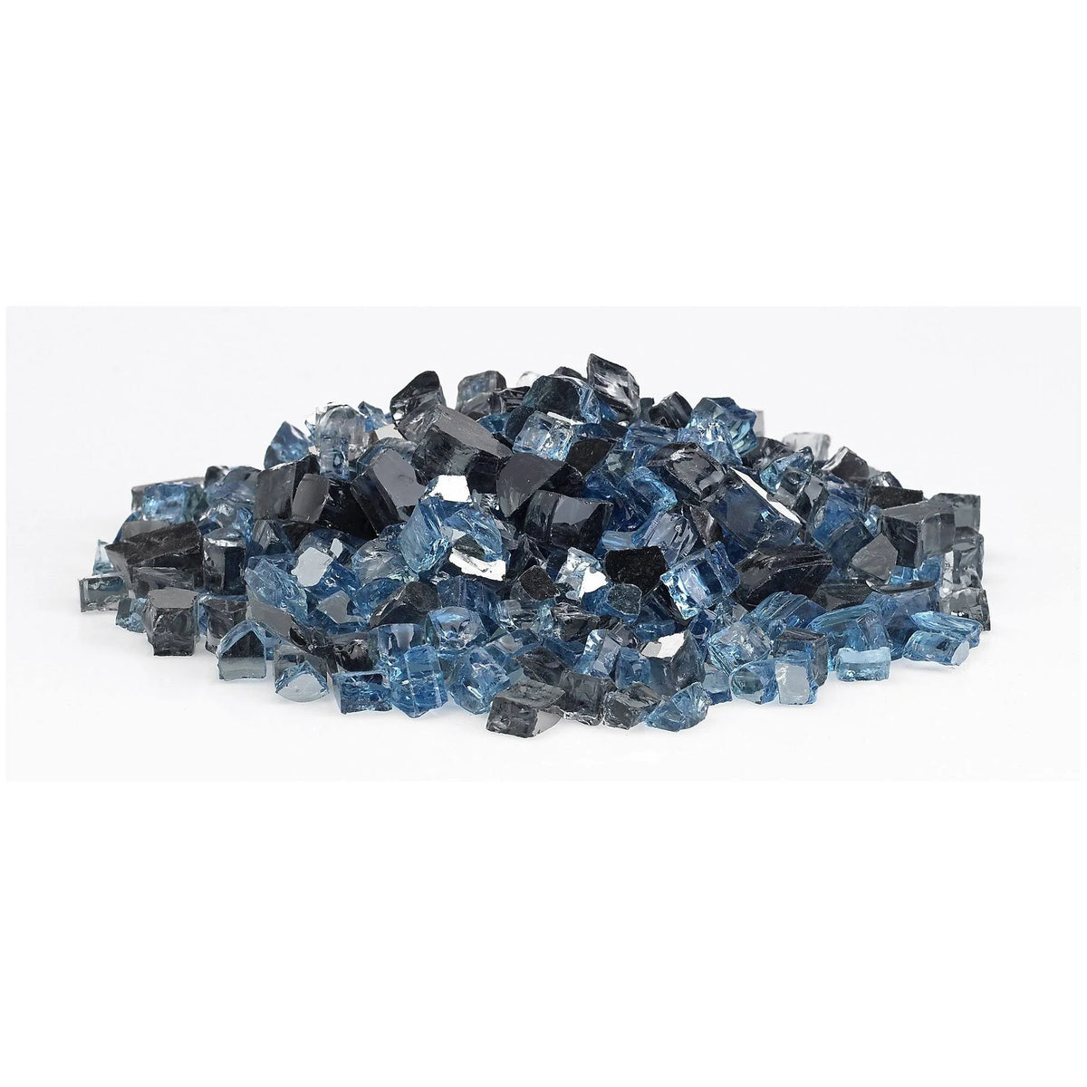 0.5 in. Reflective Fire Glass 10 lbs Jar G981692