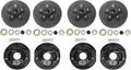 Trailer 5 on 4.5" B.C. Hub Drum Kits with 10" x2-1/4 Electric Brakes for Tandem 3500 Lbs Axles C618794
