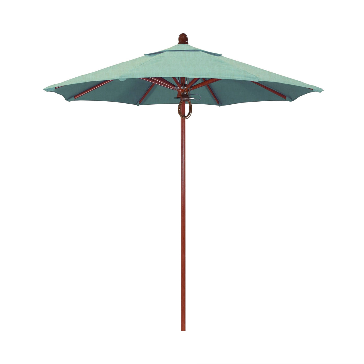 7.5' Patio Umbrella with Red Oak Fiberglass Pole S11588