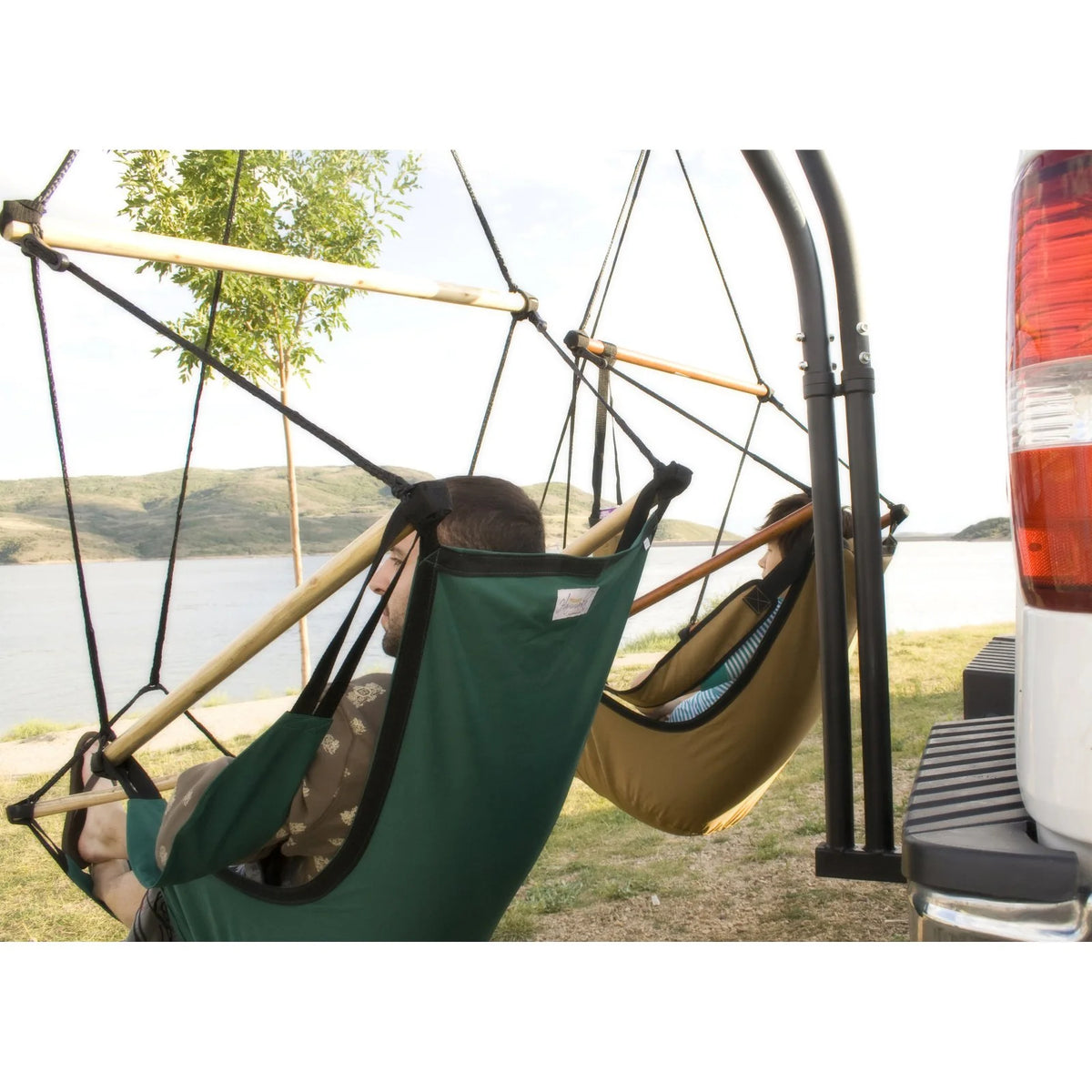 Steel Trailer Hitch Hanging Chair Stand S59924