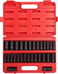 1/2 Inch Drive Master Impact Socket Set, 29-Piece, Cr-Mo Steel N747