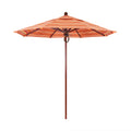 7.5' Patio Umbrella with Red Oak Fiberglass Pole S11588