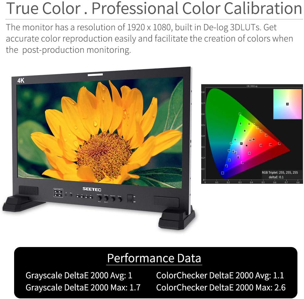 21.5 Inch 3G-SDI 4K HDMI Broadcast Studio Monitor M50699