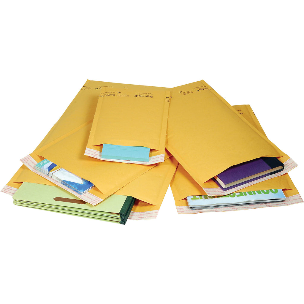 Golden Brown Self Seal Mailer, 100/Carton L31848