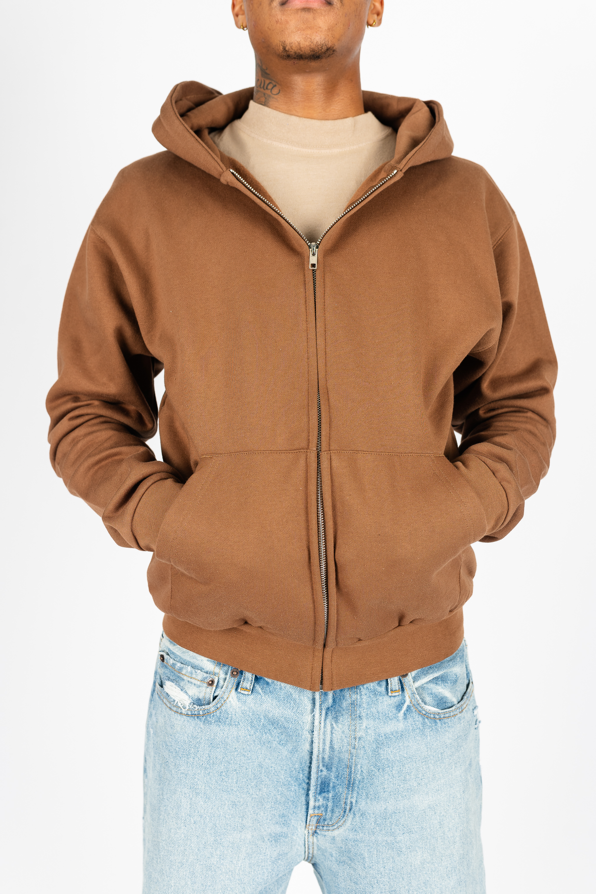 Heavyweight Boyfriend Zip Up