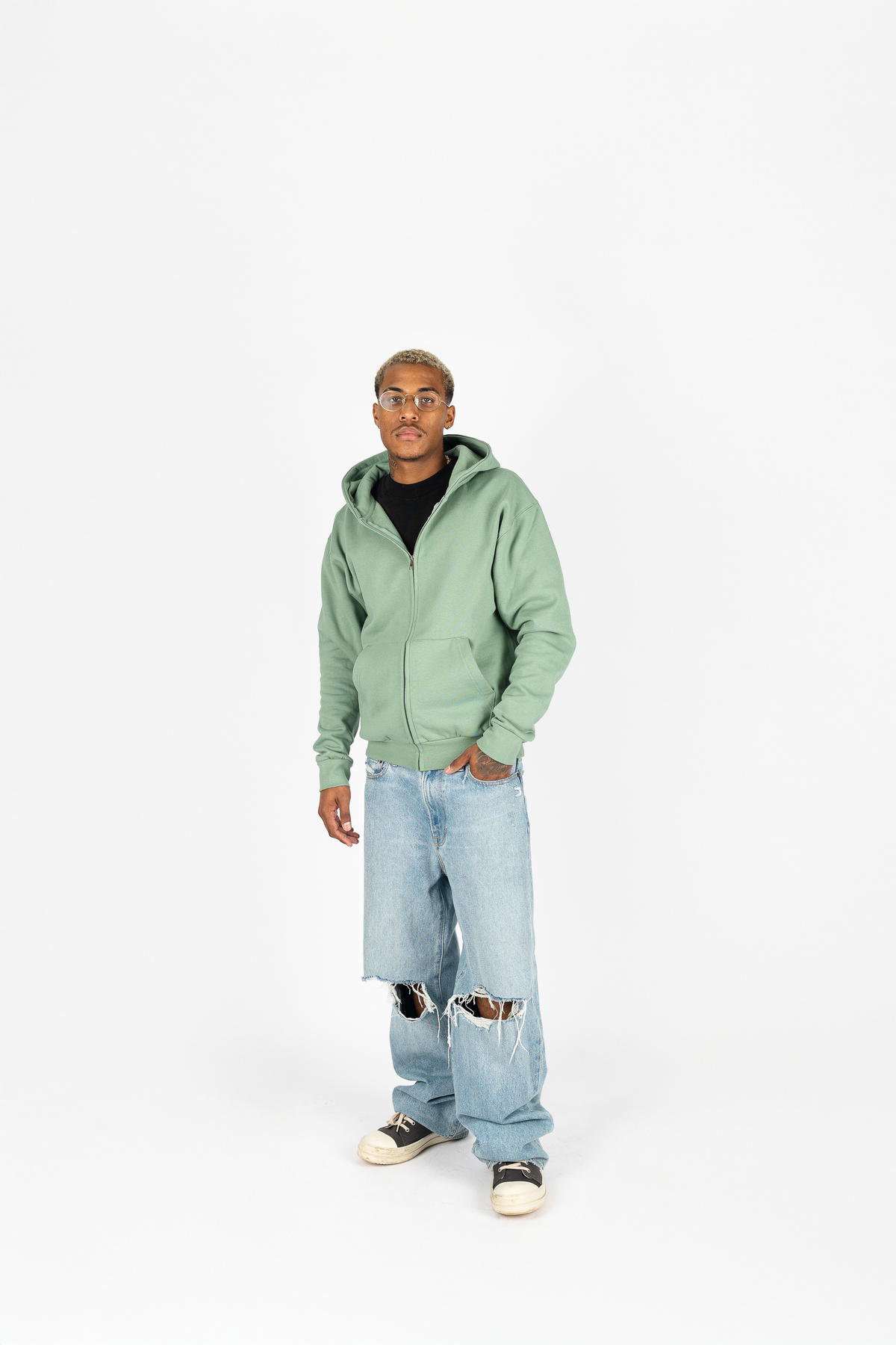 Heavyweight Boyfriend Zip Up