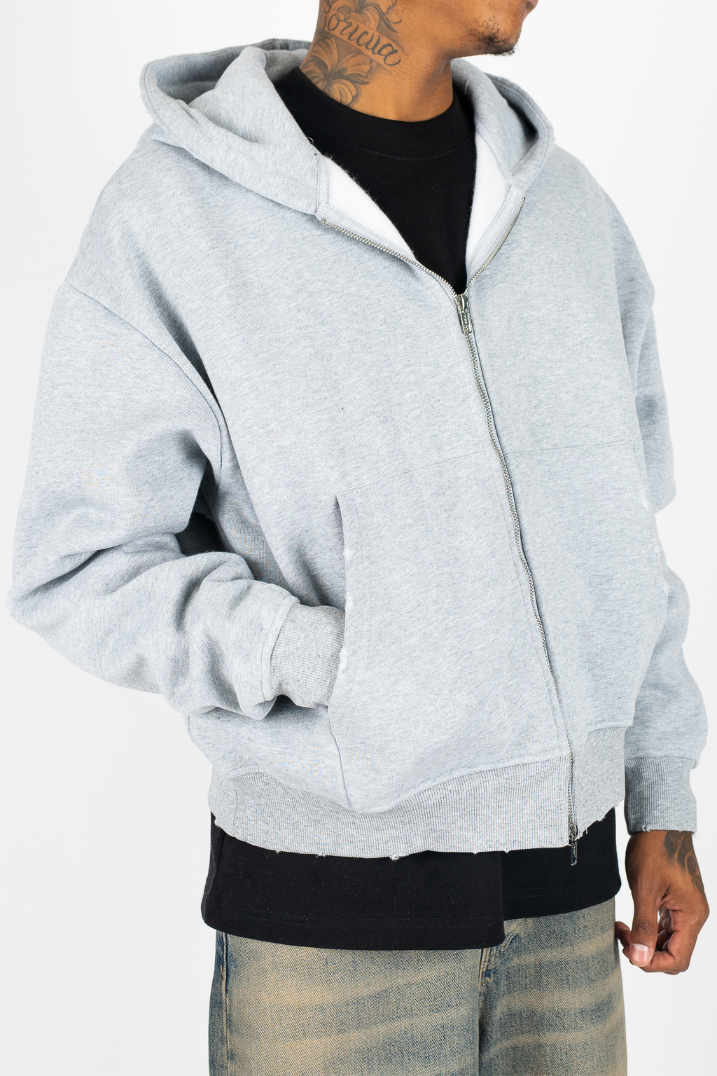 Weathered Zip Up