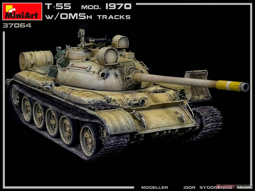 1/35 Scale T-55 Mod. 1970 Model Kit I498506