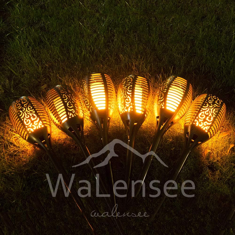 43 LED 6 Pack Solar Torch Lights J528