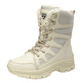 Water Proof Lace up Platform Snow Boots B5251