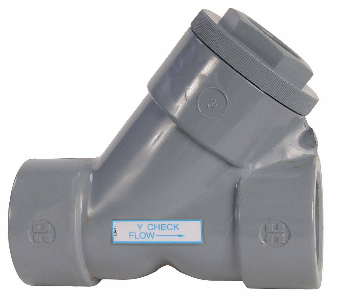 1 inch Flanged PVC Y Check Valve R67021