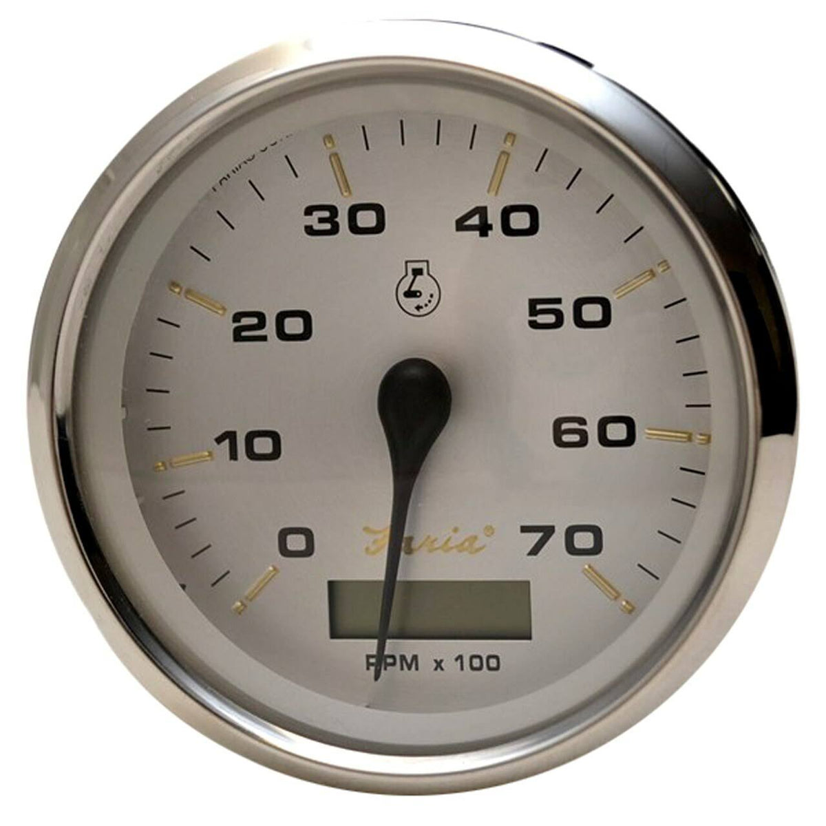 4x22 Tachometer w/Hourmeter - 7,000 RPM (Gas - Outboard) J238955