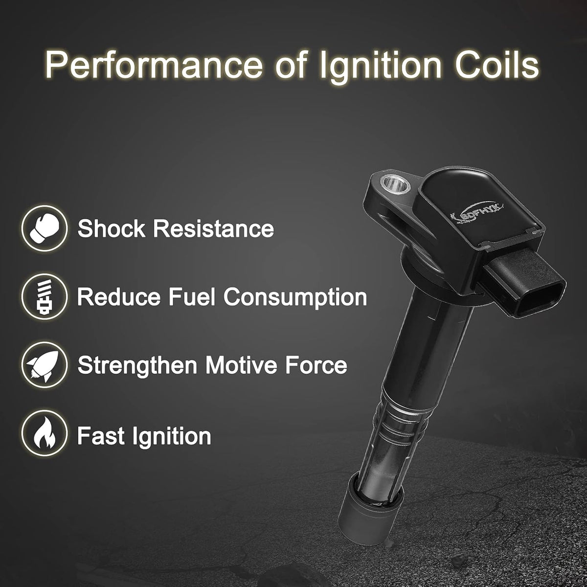 Ignition Coil Pack Set of 4 W2634