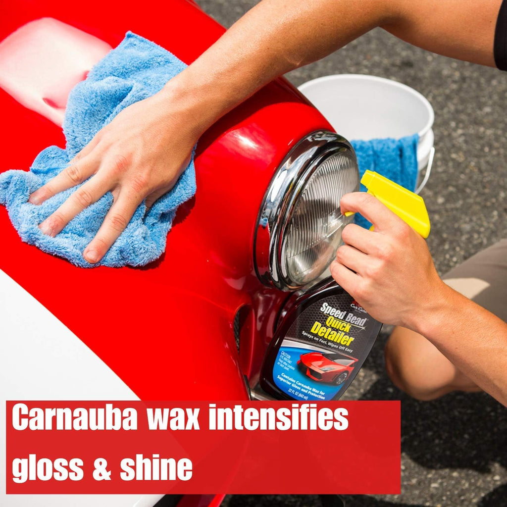 22-Ounce Car Cleaner Wax Spray, Pack of 6 O486