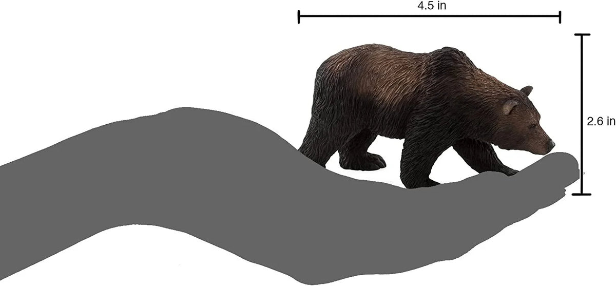 Grizzly Bear Wildlife Figurine C352