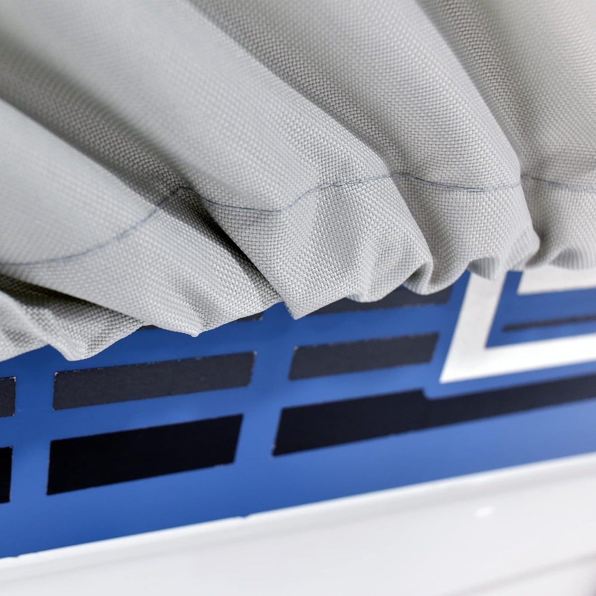 Gray Waterproof Boat Cover 14'-16' Long C5412
