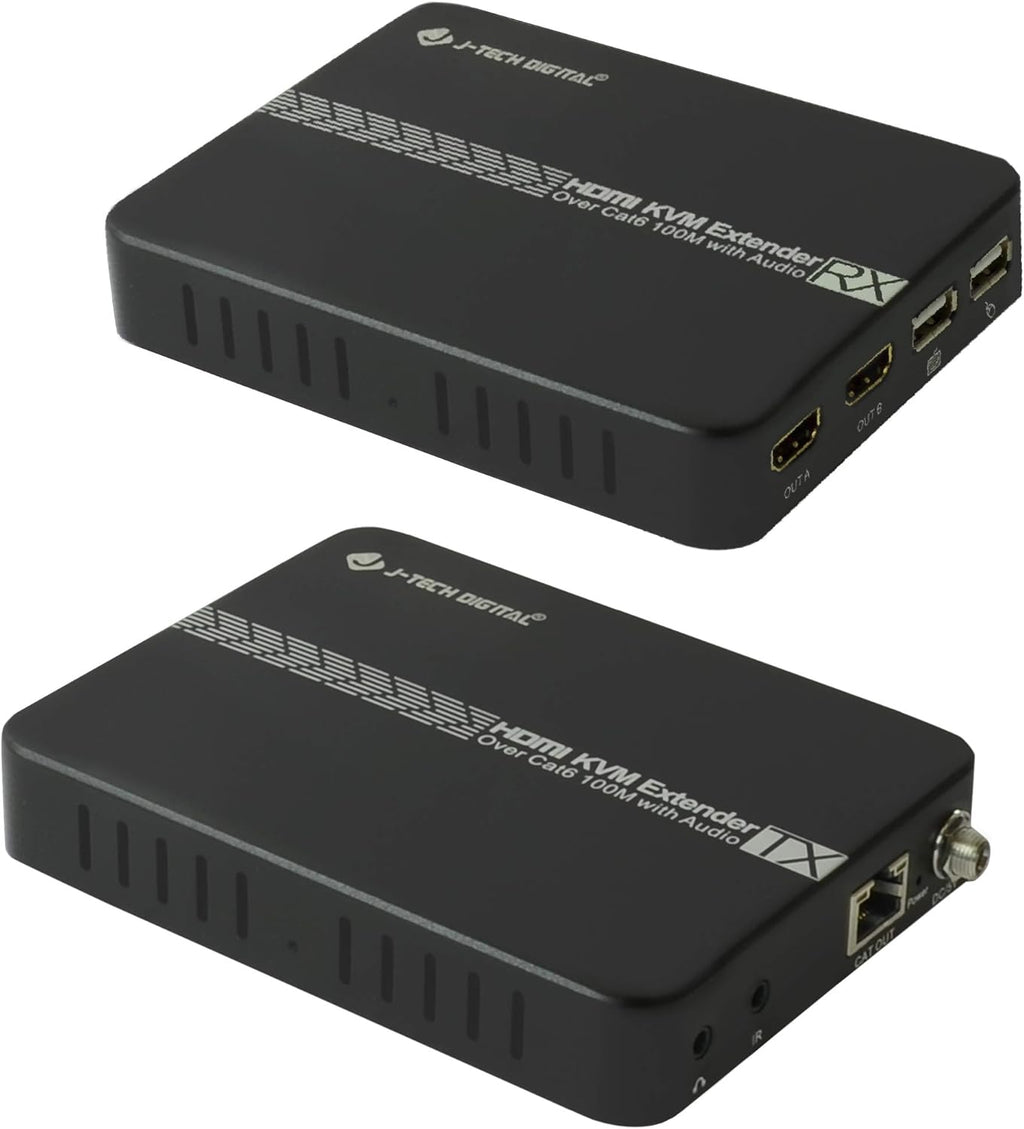 4K USB KVM HDMI Extender Over Cat6/6a/7 Ethernet up to 328 FT D13841