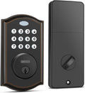 Keypad Deadbolt Lock, Keyless Entry Door Lock, Electronic Deadbolt, Pack of 2 K195