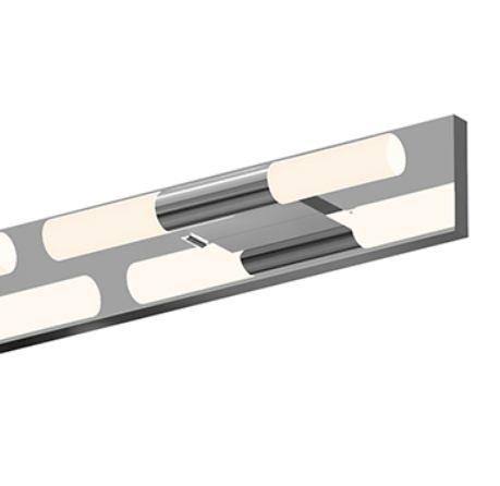 Satin White 4-Light LED Bath Bar C59020