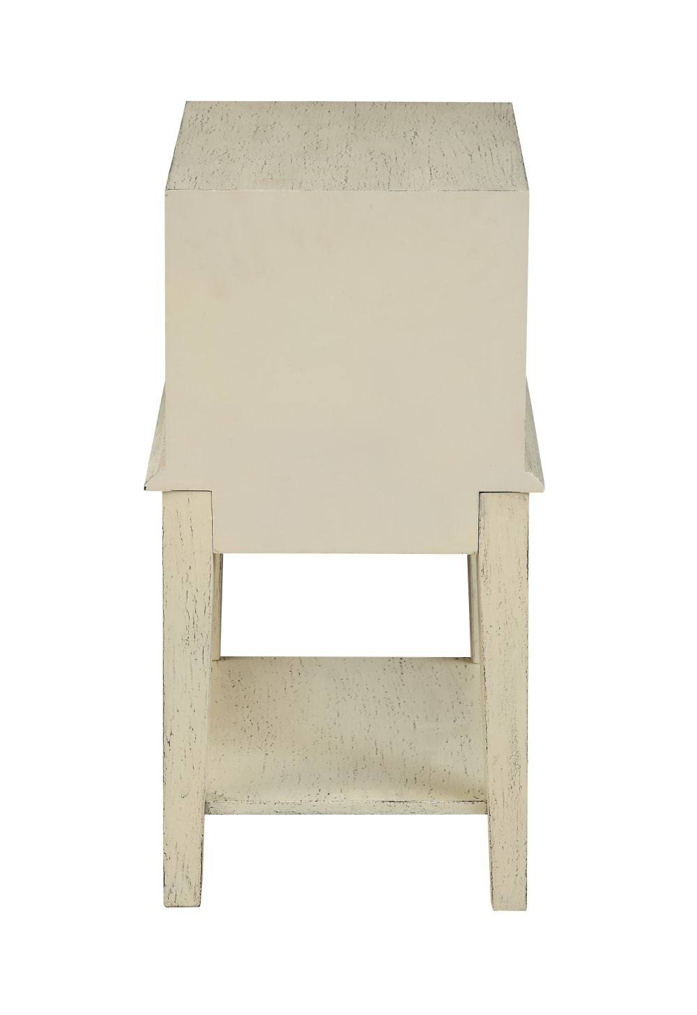 Grey One Drawer Chairside Table A310145