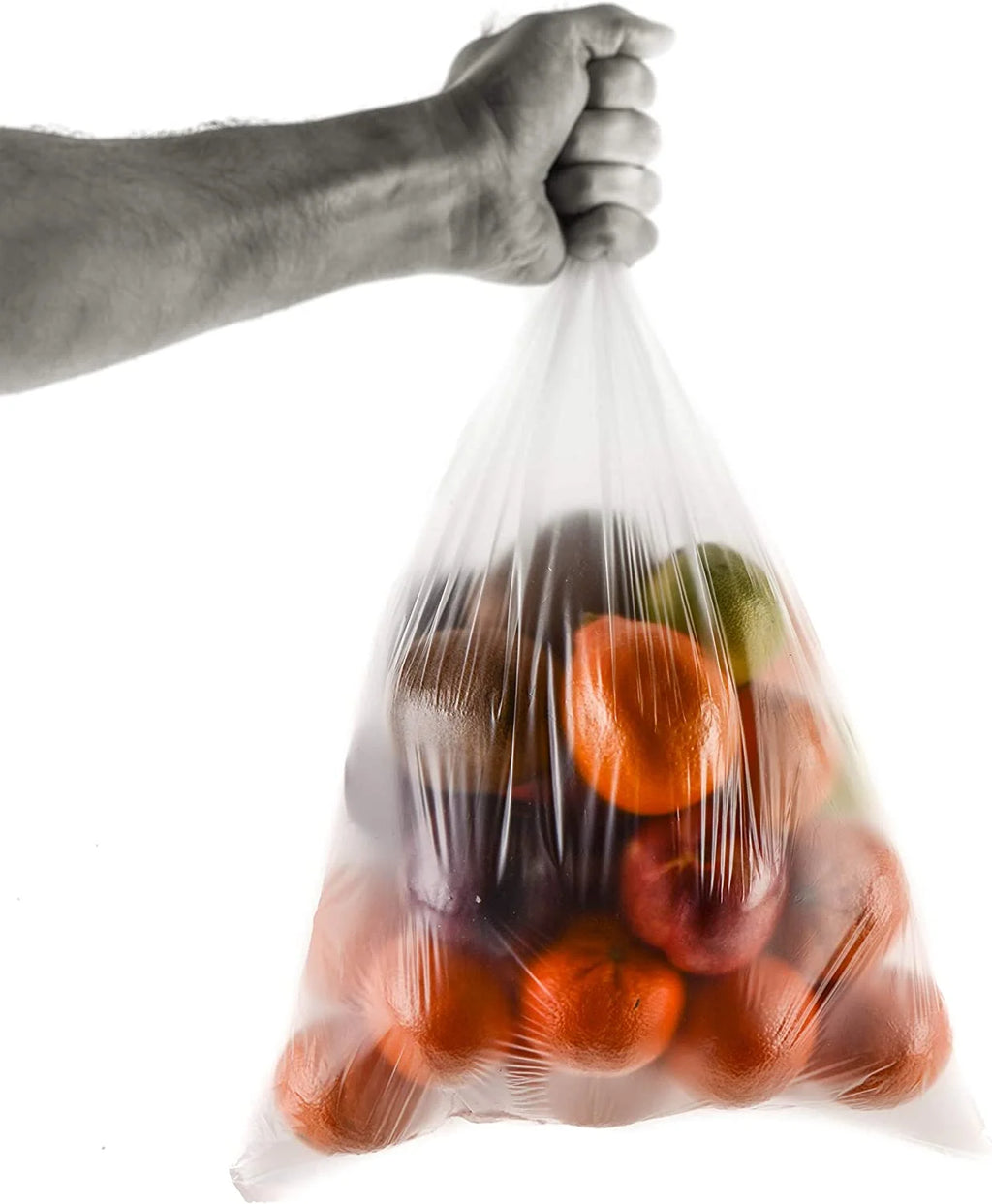Clear Plastic Produce Bags on a Roll, 250 Bags A854