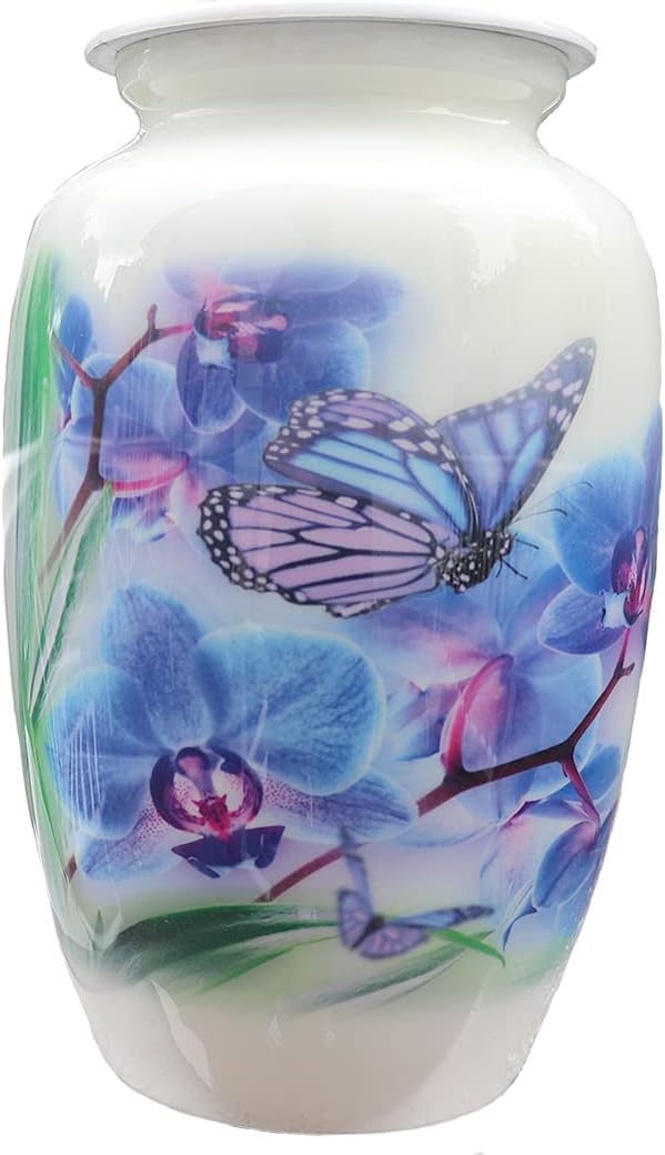 Pink Butterflies Cremation Urn for Human Ashes X463