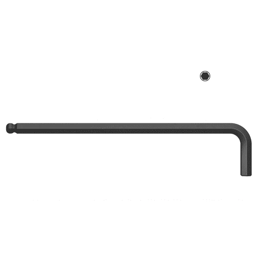 Black Oxidised Hexagonal Ball End L-keys Z42968
