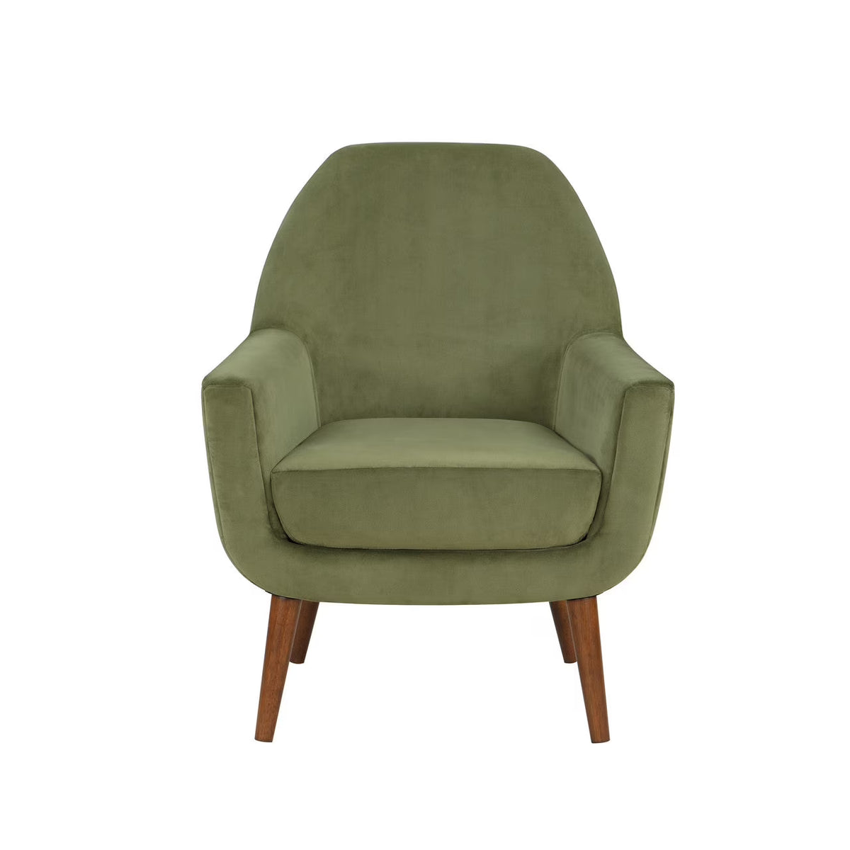 Green Velvet Arm Chair U95525