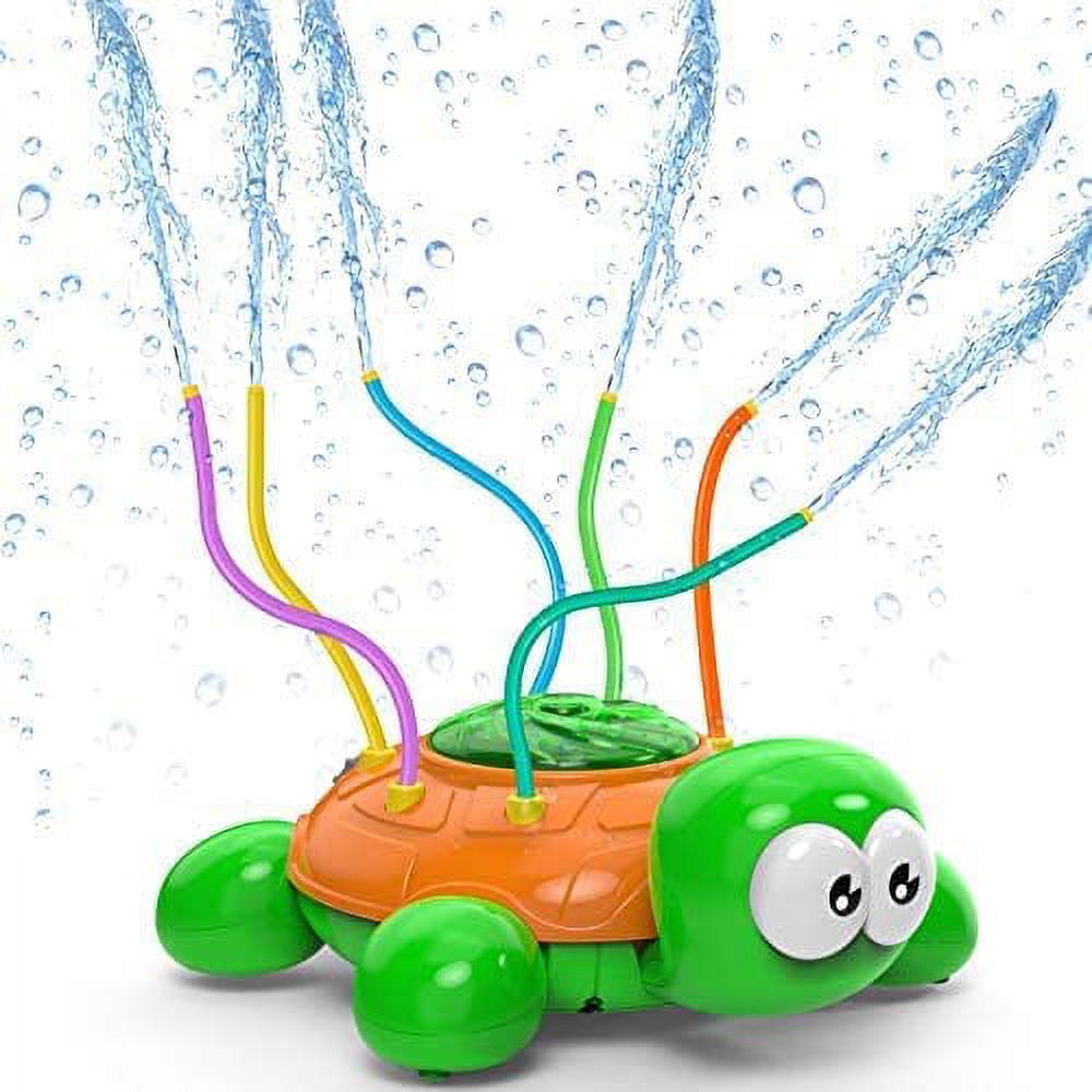 Spinning Turtle Sprinkler Toy for Garden Hose Y110