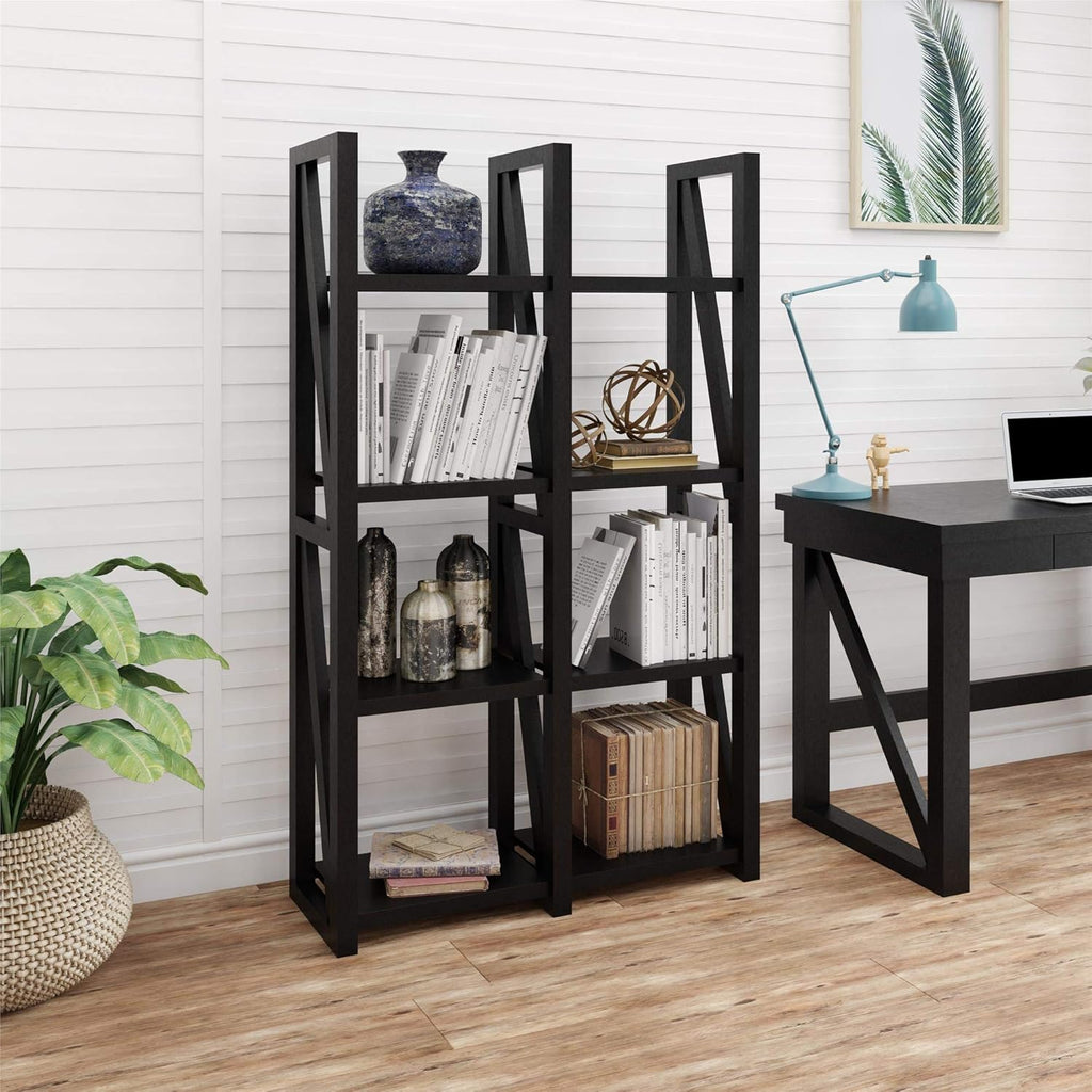 White Bookcase Room Divider K447290